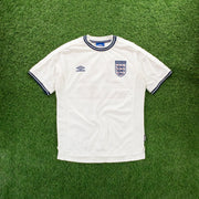 1999/01 England Umbro Home Football Shirt - L